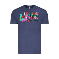 Vintage Denim love stitch Vintage Tee - AdoDesignShop