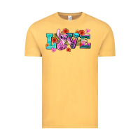 Vintage Mustard love stitch Vintage Tee - AdoDesignShop