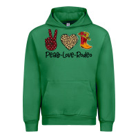 Emerald Peace Love Rodeo Urban Hoodie - Bettercallsaul