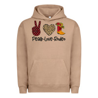 Pigment Burro Peace Love Rodeo Urban Hoodie - Bettercallsaul