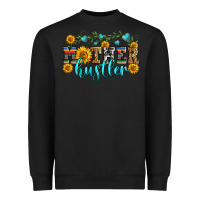 Black mother hustler Heavyweight Sweatshirt - Zillion Design Studio