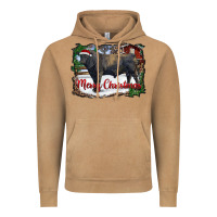Vintage Camel merry christmas black angus bull and farm Vintage Hoodie - RanaPortraitStore