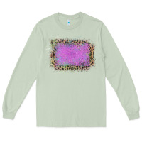 Matcha Old Leopard Purple Glitter Frame Long Sleeve Tee - Bettercallsaul