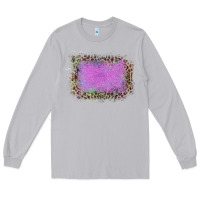 Moon Dust Old Leopard Purple Glitter Frame Long Sleeve Tee - Bettercallsaul