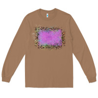 Toasted Coconut Old Leopard Purple Glitter Frame Long Sleeve Tee - Bettercallsaul