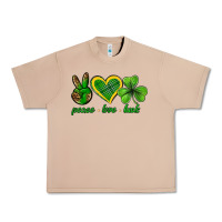 Burro peace love luck st. patricks day nePeace love luck Urban Heavy Tee - Neo Western