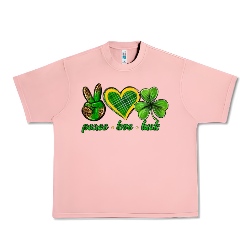 Peace Love Luck St. Patricks Day Nepeace Love Luck Urban Heavy Tee by Neo Western | Teevron