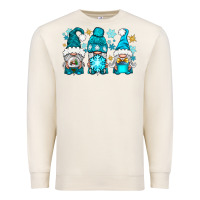 Sandshell winter gnomies Premium Sweatshirt - NancyCooperArtShop