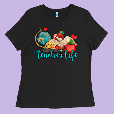 Teacher Life Ladies Tee Designed By Adodesignshop