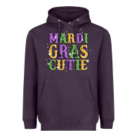 Plum mardi gras cutie Heavyweight Hoodie - MaliasSmallBusiness
