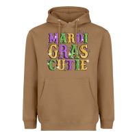 Toasted Coconut mardi gras cutie Heavyweight Hoodie - MaliasSmallBusiness
