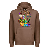 Chestnut 100 days of cray cray Premium Hoodie - LillyAllenDesigns