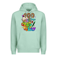 Seafoam 100 days of cray cray Premium Hoodie - LillyAllenDesigns