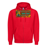 Red preview custom cowboy boots sunflowers and cactus license plate Zipper Hoodie - Artiststas