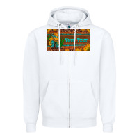White preview custom cowboy boots sunflowers and cactus license plate Zipper Hoodie - Artiststas