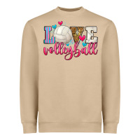 Mushroom love volleyball Heavyweight Sweatshirt - Zillion Design Studio