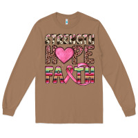 Toasted Coconut strength hope faith Long Sleeve Tee - JahusDesignShop