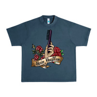 Midnight Navy hair hustler 4 Urban Heavy Tee - SublimationCraftShop