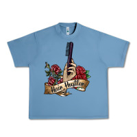 Pebble Blue hair hustler 4 Urban Heavy Tee - SublimationCraftShop