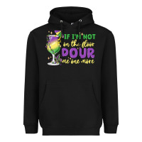Black if i'm not on the floor pour me one more Heavyweight Hoodie - MaliasSmallBusiness