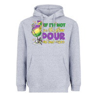 Heather Grey if i'm not on the floor pour me one more Heavyweight Hoodie - MaliasSmallBusiness
