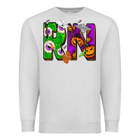 Dove Grey halloween rn Premium Sweatshirt - NancyCooperArtShop