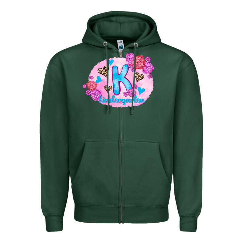 Back To School Flowers Kindergarten 3200x2400 Zipper Hoodie by AdoDesignShop | Teevron
