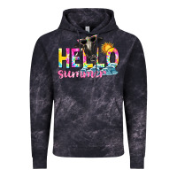 Cloud Black hello summer Vintage Hoodie - texasbilliewilder