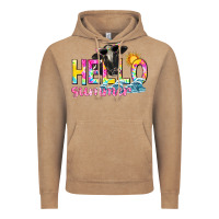 Vintage Coffee hello summer Vintage Hoodie - texasbilliewilder
