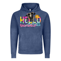 Vintage Denim hello summer Vintage Hoodie - texasbilliewilder
