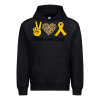 Black Peace Love Cure Urban Hoodie - Bettercallsaul