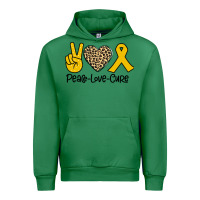 Emerald Peace Love Cure Urban Hoodie - Bettercallsaul