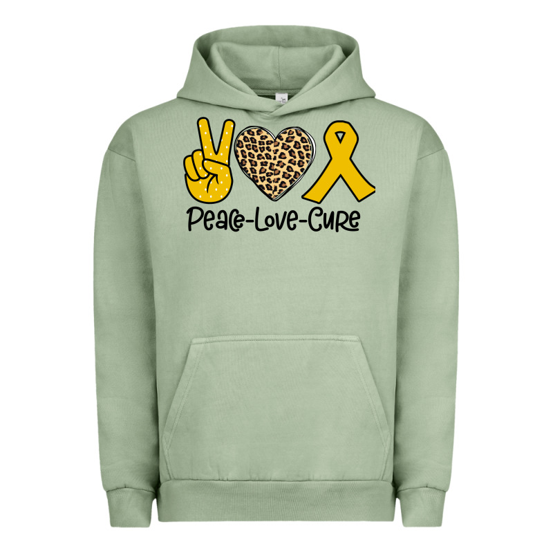 Peace Love Cure Urban Hoodie by Bettercallsaul | Teevron
