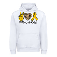 White Peace Love Cure Urban Hoodie - Bettercallsaul