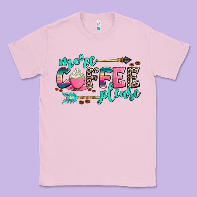 More Coffee Please Classic Tee Designed By Adodesignshop