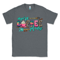 Charcoal Heather more coffee please Classic Tee - AdoDesignShop