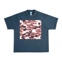 Midnight Navy milky camouflage Urban Heavy Tee - BarkalooDesign