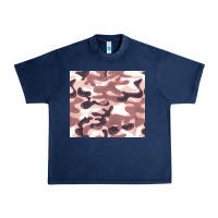 Navy milky camouflage Urban Heavy Tee - BarkalooDesign