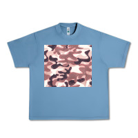 Pebble Blue milky camouflage Urban Heavy Tee - BarkalooDesign