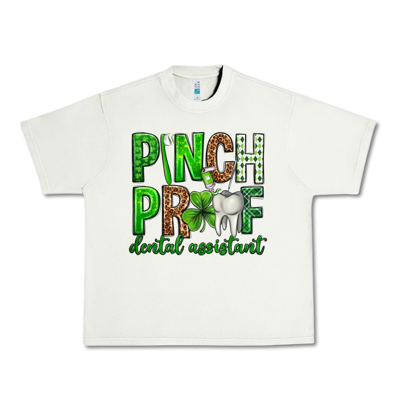 Pinch Proof Dental Assistant St. Patricks Day Urban Heavy Tee by Neo Western | Teevron