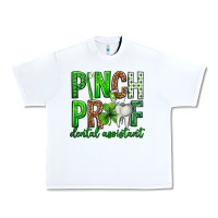 White Pinch Proof Dental Assistant St. Patricks Day Urban Heavy Tee - Neo Western