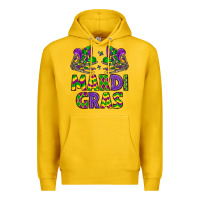 Lemon mardi gras Premium Hoodie - LillyAllenDesigns