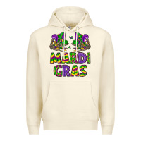 Sandshell mardi gras Premium Hoodie - LillyAllenDesigns