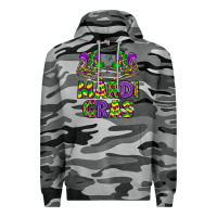 Slate Camo mardi gras Premium Hoodie - LillyAllenDesigns