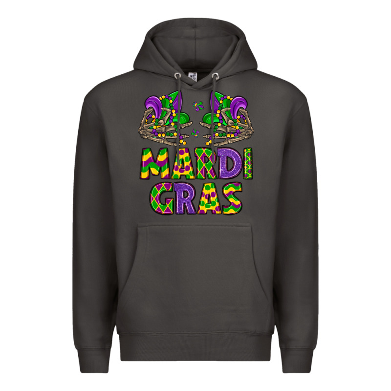 Mardi Gras Premium Hoodie by LillyAllenDesigns | Teevron