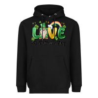 Black love st. patricks day gnome Heavyweight Hoodie - MaliasSmallBusiness