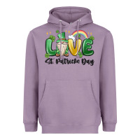 Lavender love st. patricks day gnome Heavyweight Hoodie - MaliasSmallBusiness