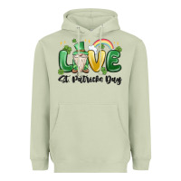 Matcha love st. patricks day gnome Heavyweight Hoodie - MaliasSmallBusiness