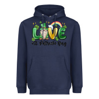 Navy love st. patricks day gnome Heavyweight Hoodie - MaliasSmallBusiness