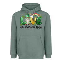 Sage love st. patricks day gnome Heavyweight Hoodie - MaliasSmallBusiness
